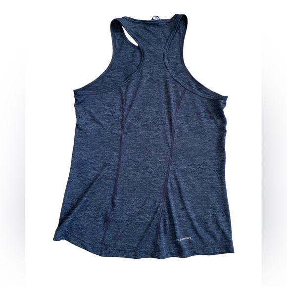 The North Face Dark Blue Heather High Neck FlashDryTank Top Womens Small - Picture 5 of 7